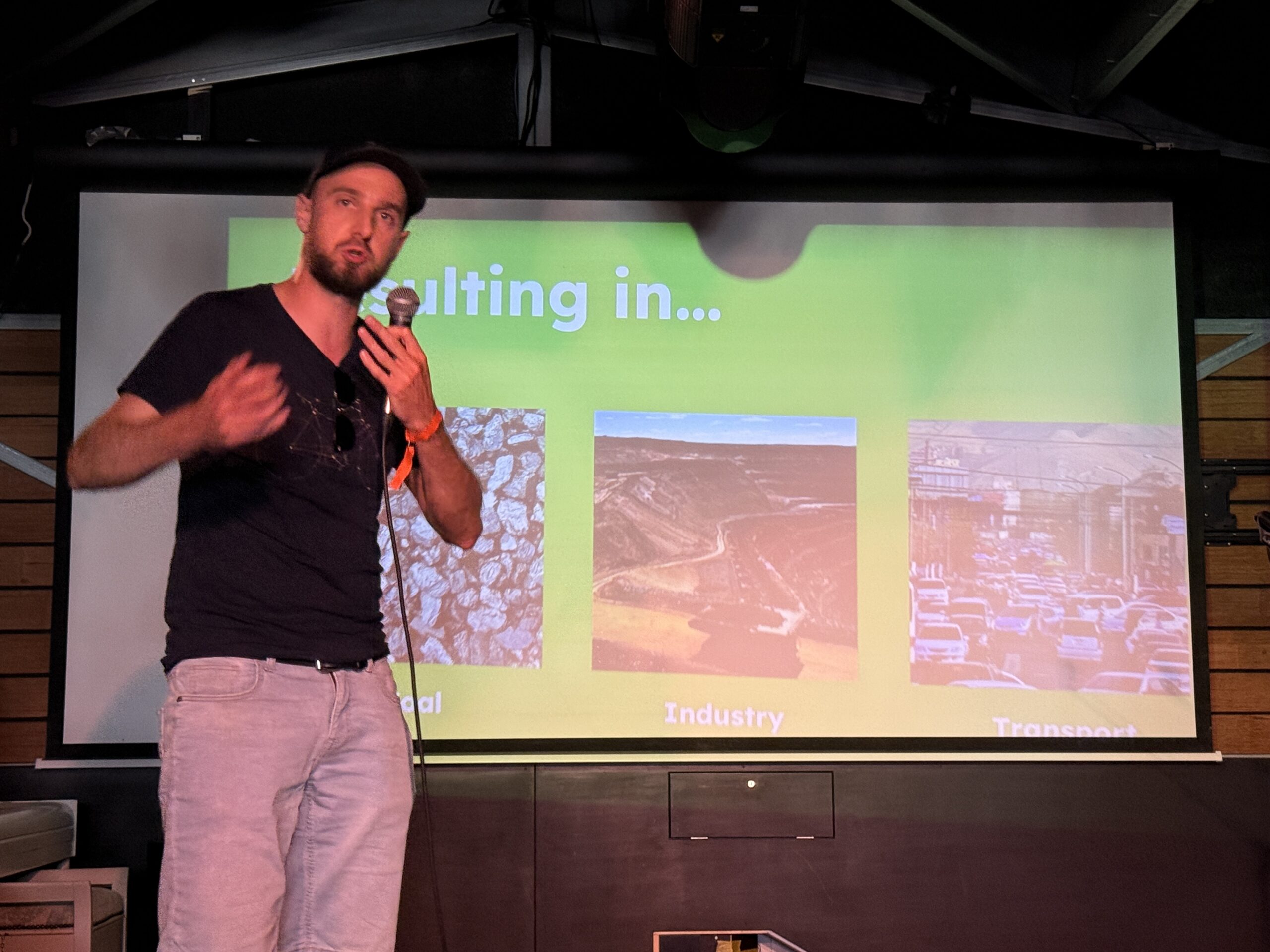PowerPoint Karaoke deelnemer