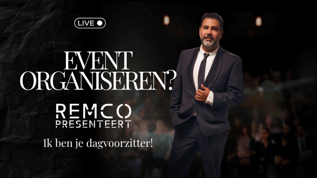 Dagvoorzitter Remco Verwaijen